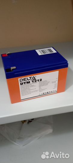 Аккумулятор Delta DTM 12 вольт 12 ампер