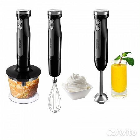 Блендер погружной redmond RHB-2998, Чёрный