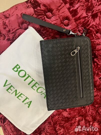 Bottega veneta папка для документов мужская