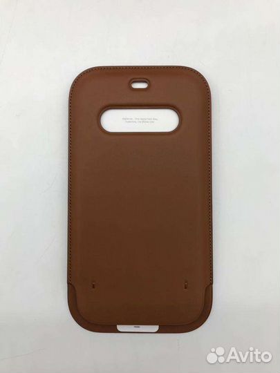 iPhone 12 pro max leather sleeve Saddle Brown