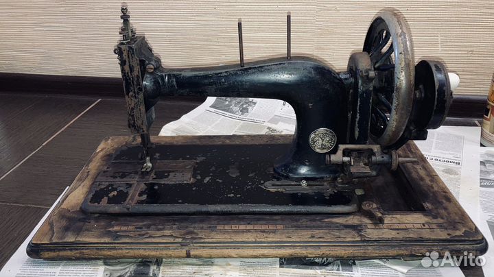 Швейная машинка naumann «Юбилейная» 1870-1895