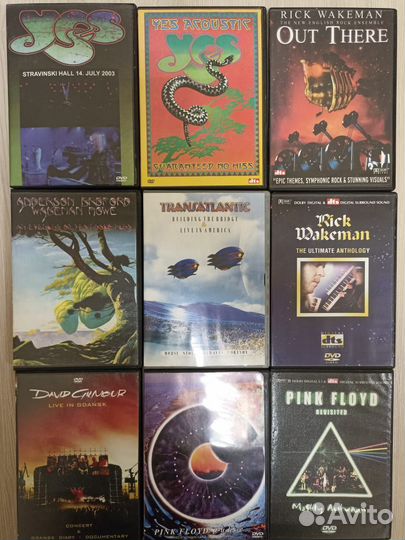 Музыка на DVD :хеви-метал,хард-рок,панк,глэм и др