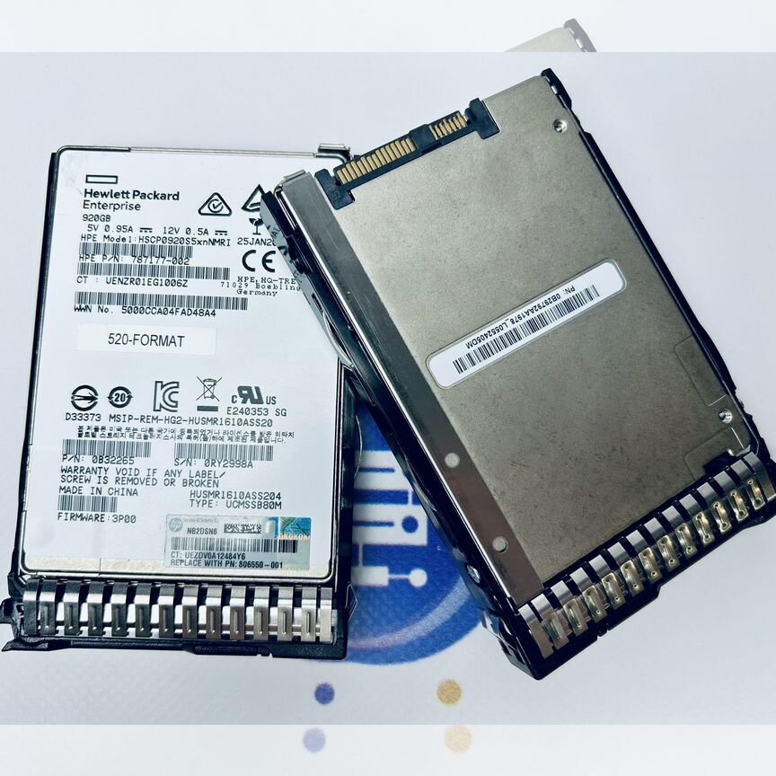 [787177-002] Sas Ssd 920gb 806550-001 787177-002