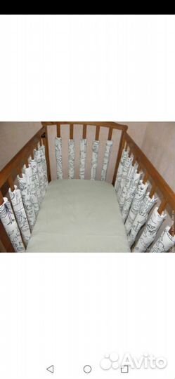 Бортики в детскую кроватку