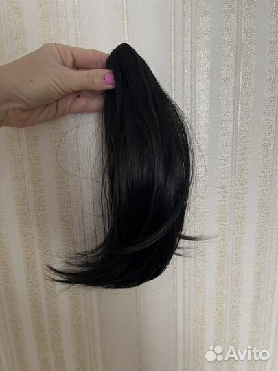 Накладной хвост черный