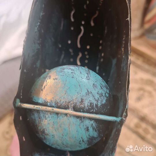 Подсвечник металл кошка авторский