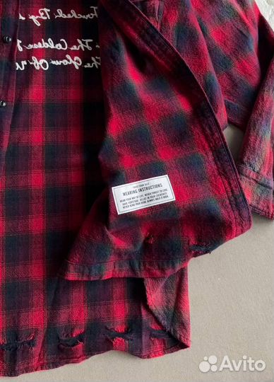 Рубашка maison mihara yasuhiro оверсайз