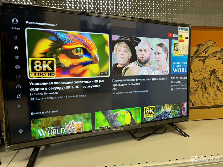 Новый SMART tv телевизор Андроид