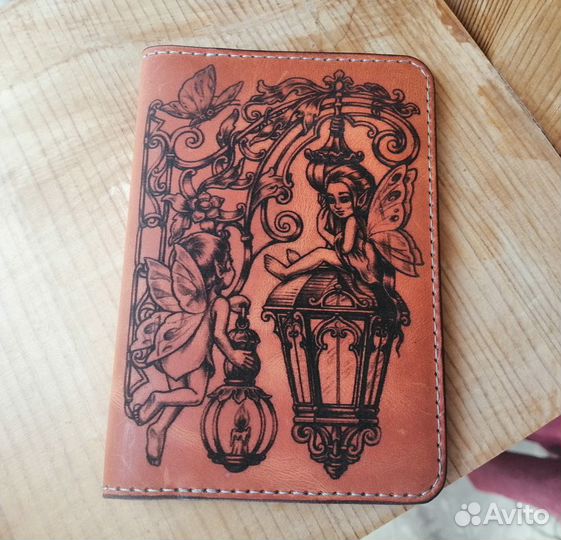 Обложка для паспорта натуральная кожа