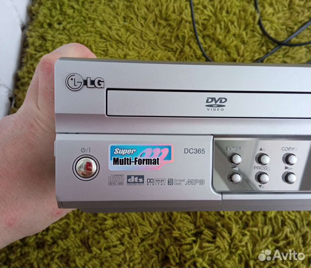 DVD/VHS плеер LG DC-365