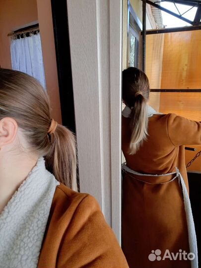 Пальто женское осеннее (размер s-m)