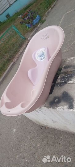 Ванночка для купания с горкой