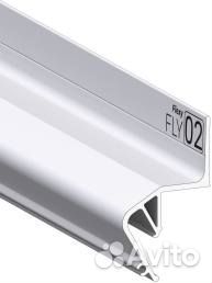 Стеновой парящий профиль FLY2для натяжных потолков