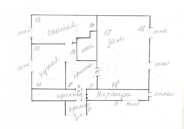 Дом 50 м² на участке 4 сот.