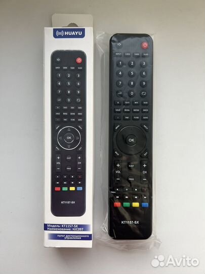 Пульт KT1157-SX LCD для телевизора JVC