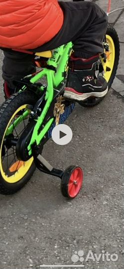 Детский 4-х колесный велосипед