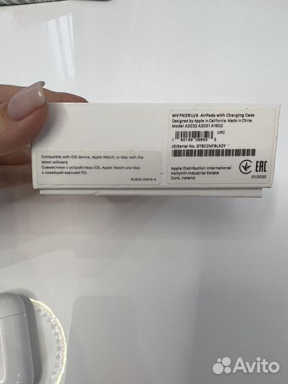 Наушники apple airpods 1