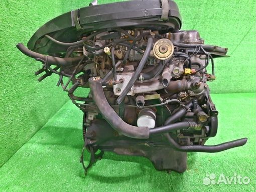 Двигатель в сборе двс nissan avenir W10 ga16ds 199