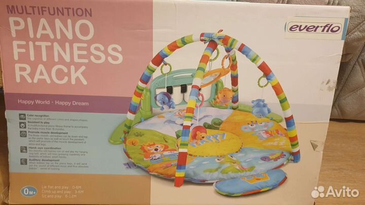 Развивающий коврик музыкальный