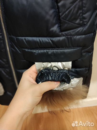 Зимний пуховик,пальто anernuo 116