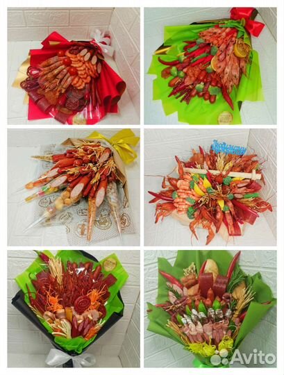 Мужские букеты