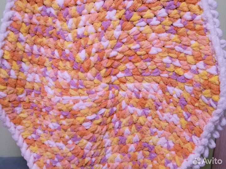 Ковер шестиугольник 80х80 Ализе пуффи