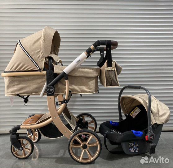 Коляска Локсмам 608 3 в1