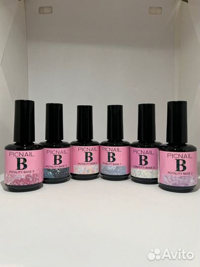 Комуфлирующая база с поталью picnail B