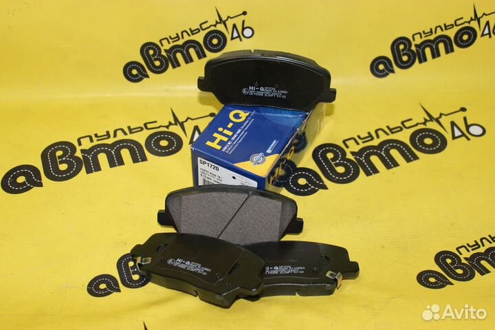 Колодки тормозные передние elantra ceed i30 Optima