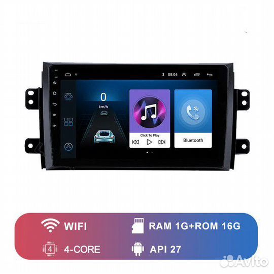 Suzuki SX4 Android магнитола новая