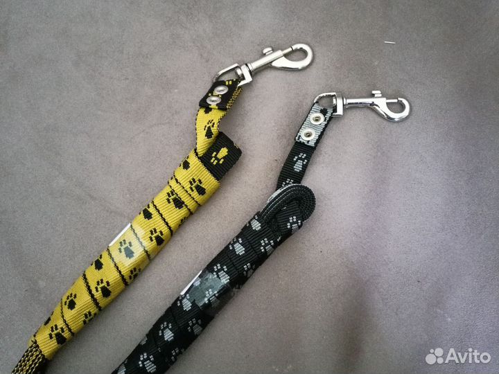 Поводок-рулетка, брезент для собак