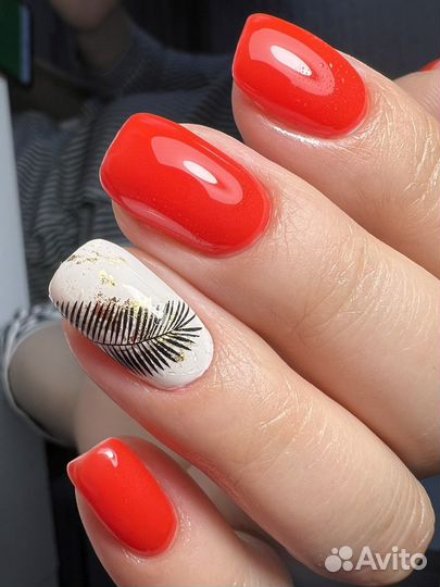 Маникюр покрытие гель лаком