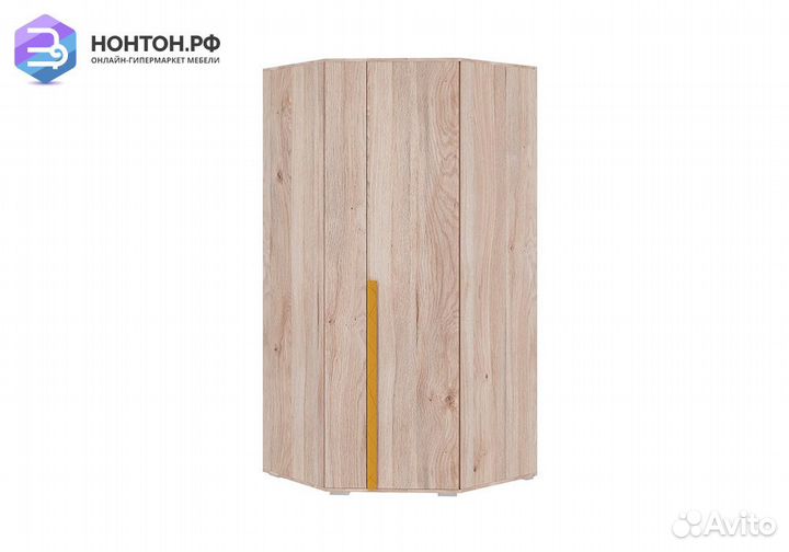 Шкаф угловой Лайк 06.01 дуб мария / горчица