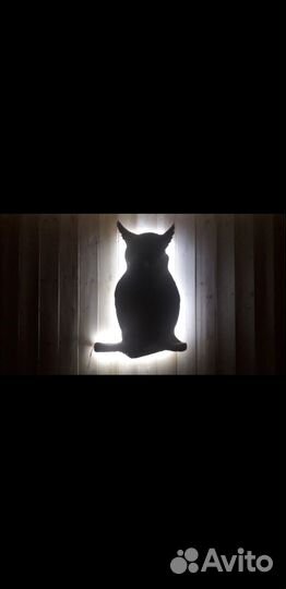 Пано. светильник из дерева