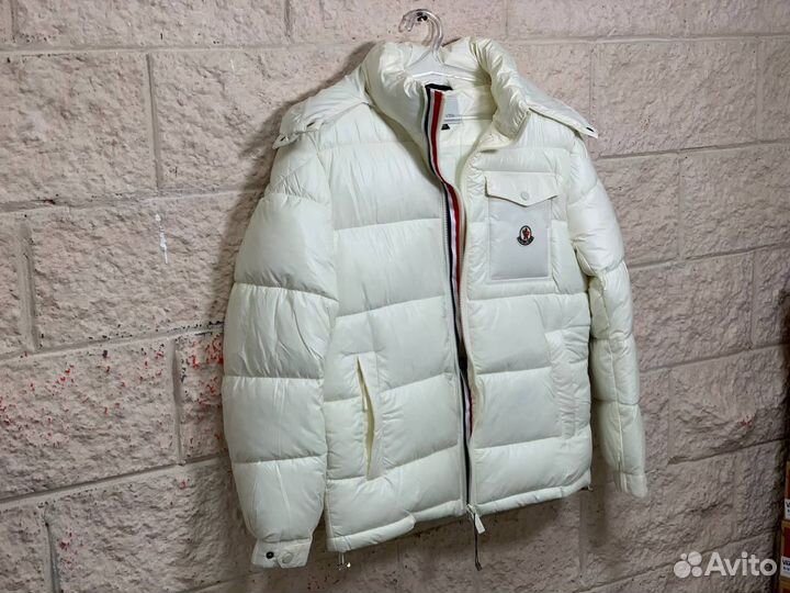 Пуховик moncler maya глянцевый