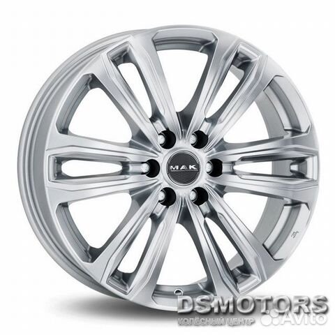 Диски Safari 6 7.5/17 6x130 ET50 d84.1 silver