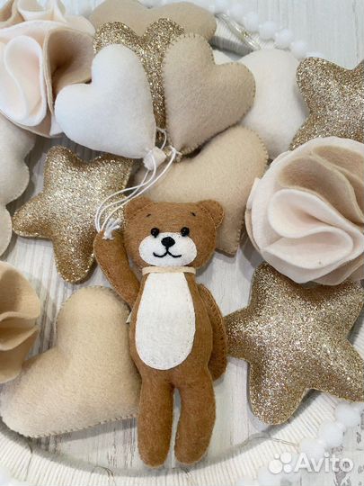 Мобиль на кроватку с подсветкой