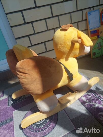 Детская качалка жирафик