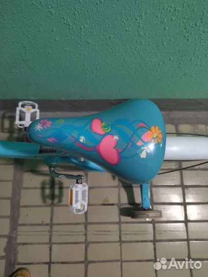 Велосипед для девочки 5-8 лет+самокат в парок