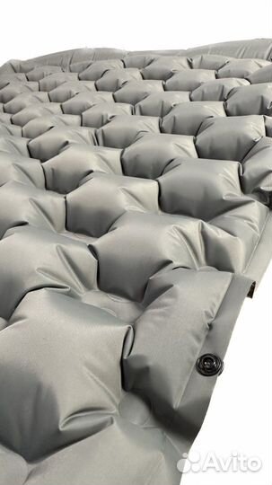 Матрас надувной scallops AIR-pump-1 40D Nylon Gray