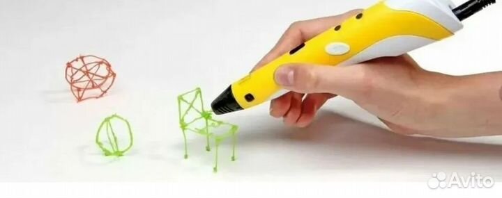 3D ручка с набором пластика