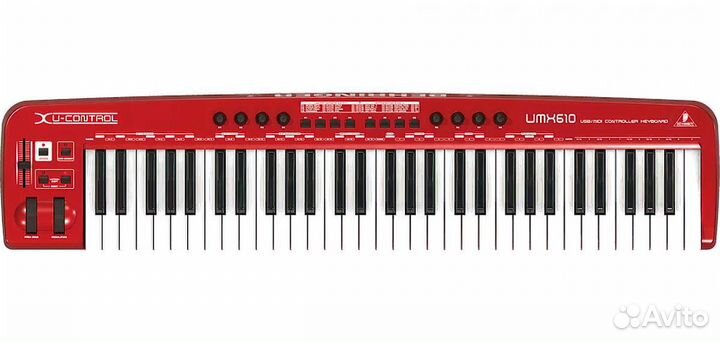 Behringer U-control UMX610 миди
