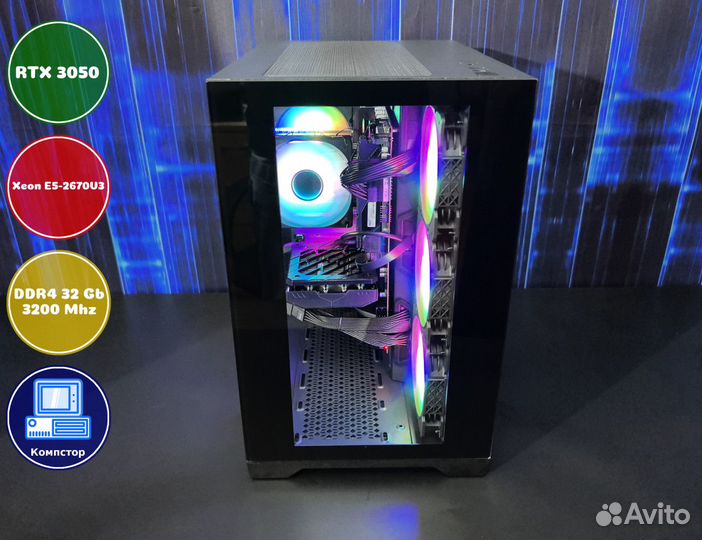 Сборки пк 2670V3-RTX3050-32DDR4-YZI4520798136-X99