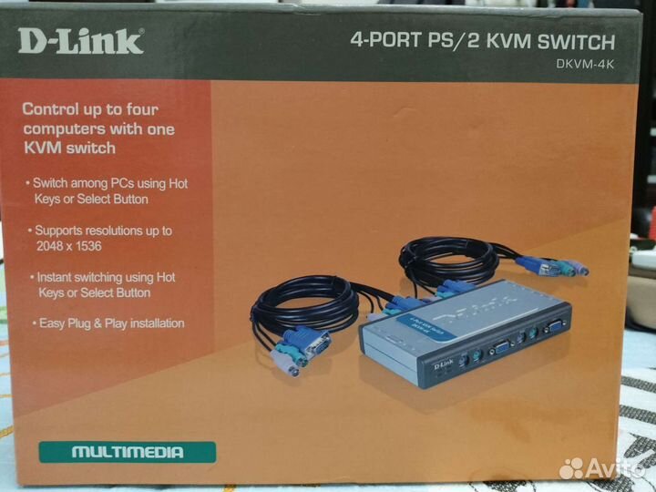 KVM Switch D-link dkvm-4K