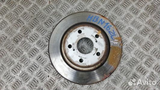 Диск тормозной задний toyota avensis T27 (HBN16LR0