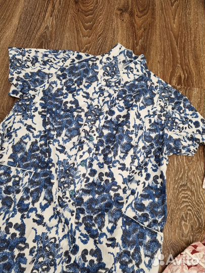 Платья-халаты новые СССР хлопок