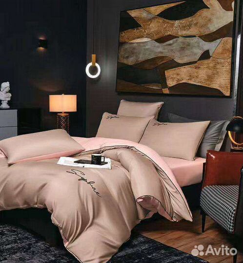 Постельное белье сатин жадка евро