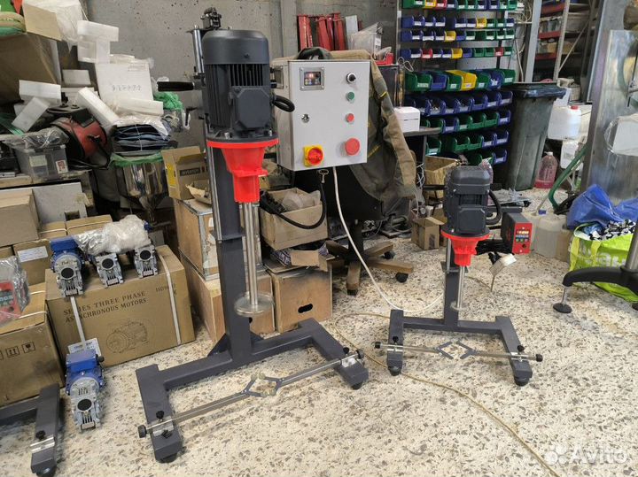 Дисольвер настольный 15 л