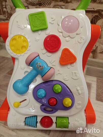 Ходунки каталка столик детские