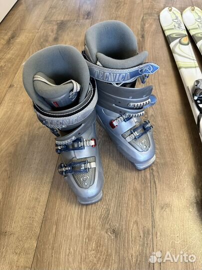 Горные лыжи с ботинками